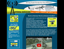 Tablet Screenshot of antennaservicesinc.com